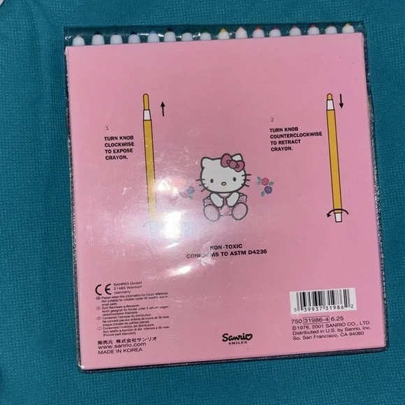 Hello Kitty Twist up Crayons “Ballerina Sanrio 2001” - Picture 4 of 5